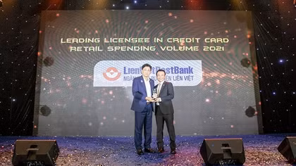 LienVietPostBank được vinh danh 5 hạng mục danh giá của Tổ chức Thẻ quốc tế