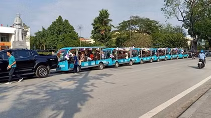 Quản lý chặt hoạt động xe điện bốn bánh tại các khu du lịch
