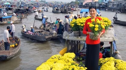 Tết bình yên vùng Tây Nam bộ