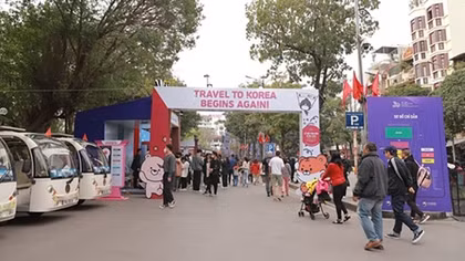 Sôi động Lễ hội Văn hóa và Du lịch Hàn Quốc - Việt Nam 2022