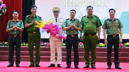 Đại tá Đỗ Thanh Bình giữ chức vụ Giám đốc Công an tỉnh Hòa Bình