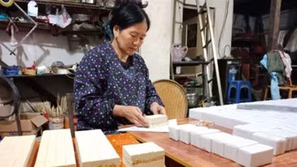 Thức quà quê gọi Tết về