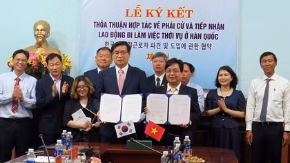 Nhiều người lao động ở vùng cao Nam Trà My sẽ có thu nhập tốt khi sang làm việc tại Hàn Quốc