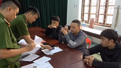 Tạm giữ 3 thanh niên từ Hải Phòng vào Huế cho vay lãi suất “cắt cổ”