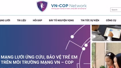Ra mắt website ứng cứu, bảo vệ trẻ em trên môi trường mạng