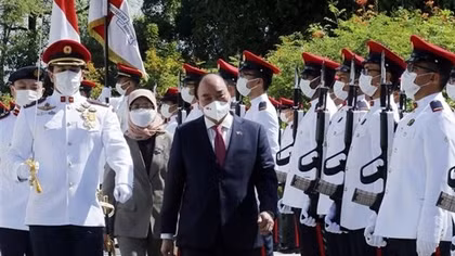 "Mối quan hệ Việt Nam-Singapore đang phát triển toàn diện"