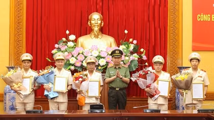 Công bố Quyết định nhân sự tham gia Đảng ủy, Ban Thường vụ Đảng ủy Công an Trung ương