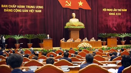 Thông báo Hội nghị lần thứ 5 Ban Chấp hành Trung ương Đảng khóa XIII