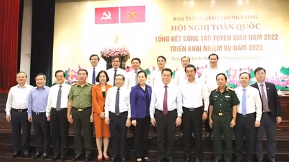Ngành Tuyên giáo “đi trước mở đường, đi cùng thực hiện, đi sau tổng kết”