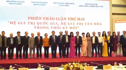 Vun đắp hệ giá trị quốc gia, hệ giá trị về con người Việt Nam