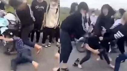 Nữ sinh lớp 8 ở Hải Phòng bị "đánh hội đồng" dã man