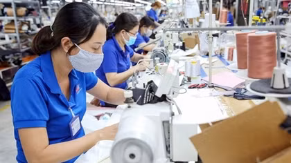 Xuất khẩu dệt may đạt 8,68 tỷ USD