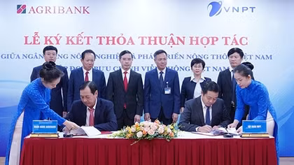 Tập đoàn VNPT và Agribank ký kết Thỏa thuận hợp tác toàn diện