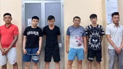 Bắt 6 đối tượng cho vay lãi suất 30%/tháng
