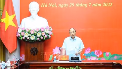 Phiên họp thứ hai Hội đồng Quốc phòng và An ninh