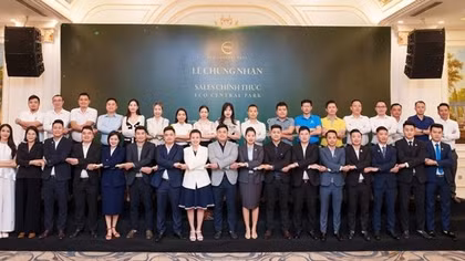 30 đối tác đại lý chính thức phân phối dự án Dự án Eco Central Park