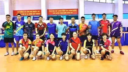 Bóng bàn “khát” thi đấu quốc tế