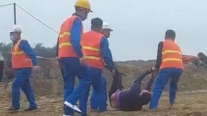 Điều tra vụ xô xát trên công trường xây dựng