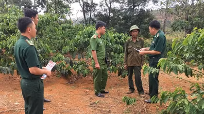 Trưởng Công an xã với những giải pháp giữ an ninh vùng biên