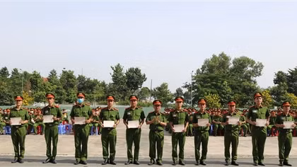 Trường Cao đẳng CSND II trao bằng tốt nghiệp cho hơn 800 học viên