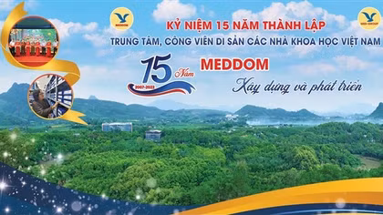 Công viên di sản các nhà khoa học Việt Nam kỷ niệm 15 năm thành lập
