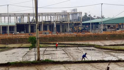 Người dân kêu cứu do dự án phân lô, bán nền khu phố chợ gây ngập úng