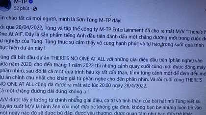 Sơn Tùng M-TP xin lỗi khán giả và gỡ MV mang thông điệp tiêu cực