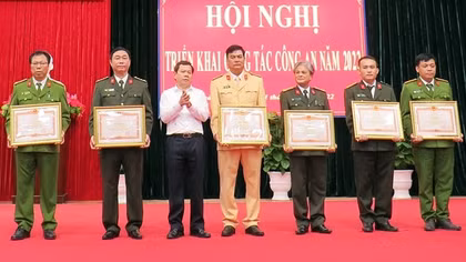 Công an tỉnh Quảng Ngãi triển khai nhiệm vụ công tác năm 2022