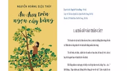 Xuất bản tác phẩm đoạt giải Khát vọng Dế Mèn – “Đu đưa trên ngọn cây bàng”