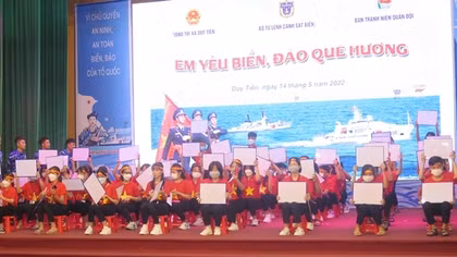 Lan tỏa tình yêu biển đảo qua Cuộc thi “Em yêu biển đảo quê hương”