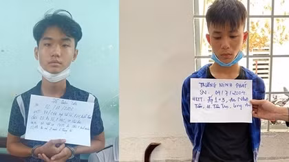 Hai tên cướp giật xịt hơi cay khiến nạn nhân ngã trọng thương