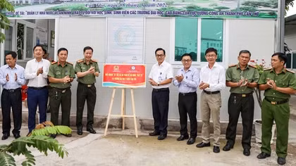 Ra mắt mô hình “Ký túc xá an toàn về an ninh trật tự"