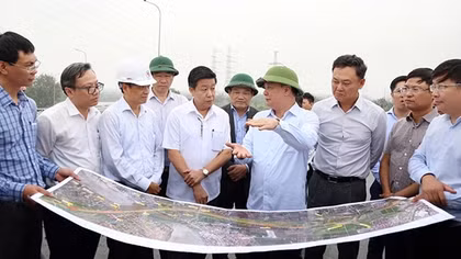Giải phóng mặt bằng dự án đường Vành đai 4 là khâu “trọng điểm của trọng điểm”