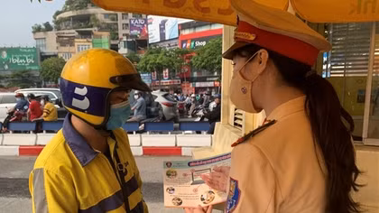 Số hóa dữ liệu vi phạm giao thông qua Cổng dịch vụ công Quốc gia