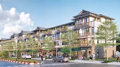 MIKGroup sẵn sàng ra mắt phân khu shophouse kiến trúc Á Đông đầy bản sắc tại Long An