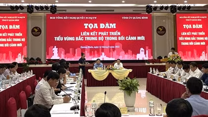 Liên kết phát triển tiểu vùng Bắc Trung bộ trong bối cảnh mới