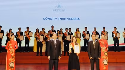 Venesa - Doanh nghiệp trẻ tiếp tục lọt top Thương hiệu Mạnh Châu Á - Thái Bình Dương 2022