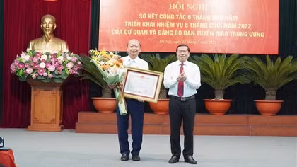 Ban Tuyên giáo Trung ương triển khai nhiệm vụ 6 tháng cuối năm 2022