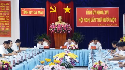 Thành lập Ban Chỉ đạo phòng, chống tham nhũng, tiêu cực tỉnh Cà Mau