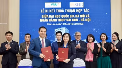 SHB và Đại học Quốc gia Hà Nội ký kết hợp tác toàn diện
