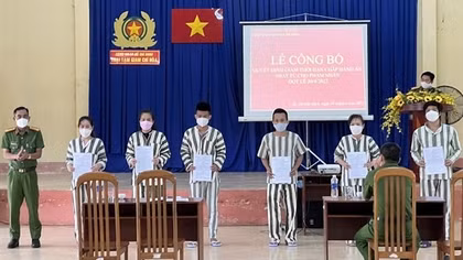 TP Hồ Chí Minh: 87 phạm nhân được giảm thời hạn chấp hành án phạt tù dịp Lễ 30/4