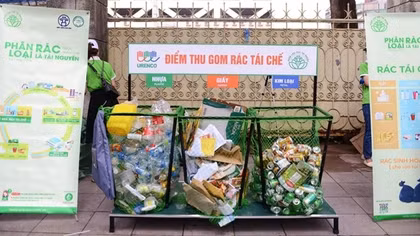 Hiệu quả từ mô hình cộng đồng quản lý chất thải