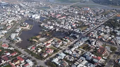 Quảng Nam xây dựng khu vực Tam Kỳ - Núi Thành - Phú Ninh thành đô thị loại I vào năm 2030