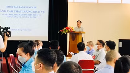 Transerco tổ chức đào tạo nâng cao chất lượng dịch vụ cho hơn 4.000 nhân viên xe buýt