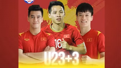 U23 Việt Nam + Hùng Dũng, Hoàng Đức, Tiến Linh