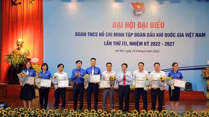 Tổ chức thành công Đại hội đại biểu Đoàn Thanh niên Tập đoàn Dầu khí Quốc gia