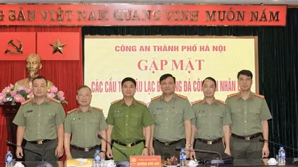Chuyển giao Câu lạc bộ bóng đá CAND về Công an TP Hà Nội
