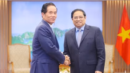 Thủ tướng Phạm Minh Chính tiếp Đô trưởng Phnom Penh