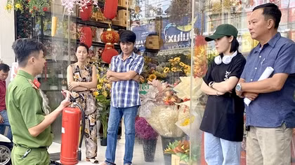 Xã biên giới ở Bình Phước ra mắt mô hình “Điểm chữa cháy công cộng”