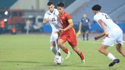 U20 Việt Nam hòa không bàn thắng trước U20 Palestine